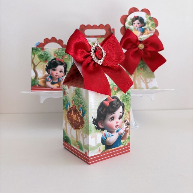 Lembrancinha Branca de neve baby - Personalizados Branca de neve baby.