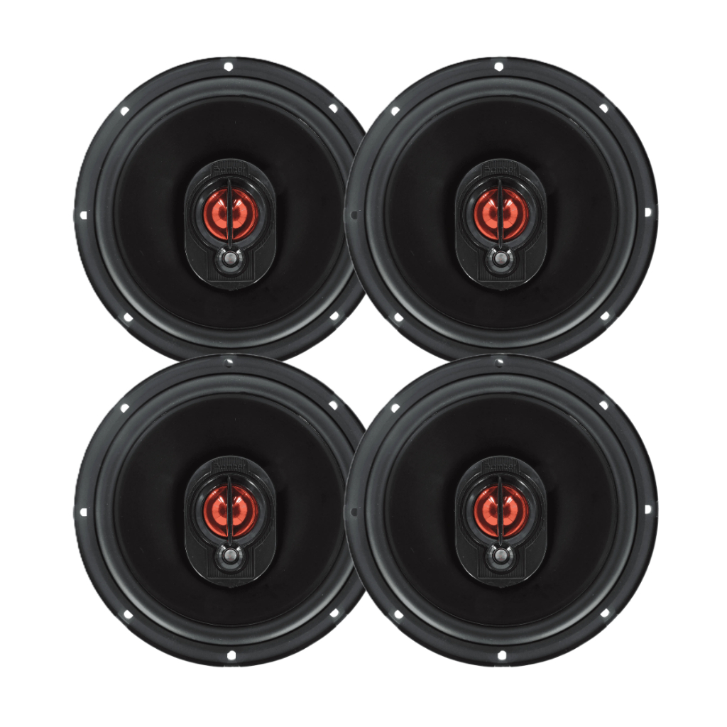 Kit 4 Alto falantes Multivias Bomber BBR 6 Polegadas 55W RMS 4 Ohms