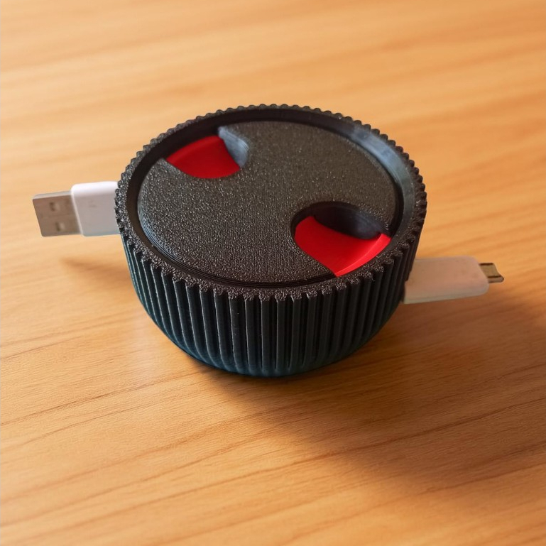 Organizador de Cabos Anti Nó Enrolador Portátil Preto 3 Tamanhos para Organizar Cabos Bagunçados Fones USB e Carregadore em Oferta na Shopee