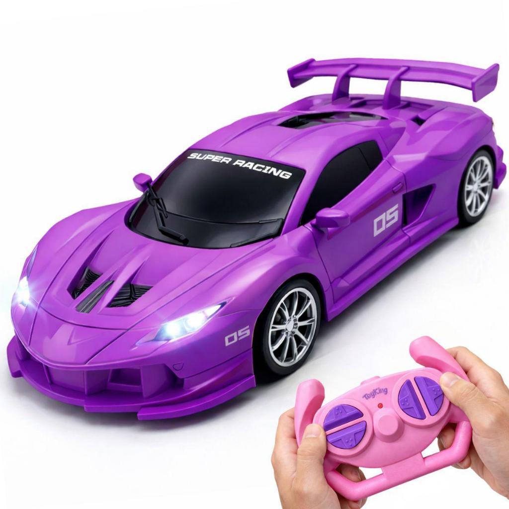 Brinquedo Carrinho de Controle Remoto Rosa Recarregável Esportivo Rápido Lamborguini Ferrari em Oferta na Shopee