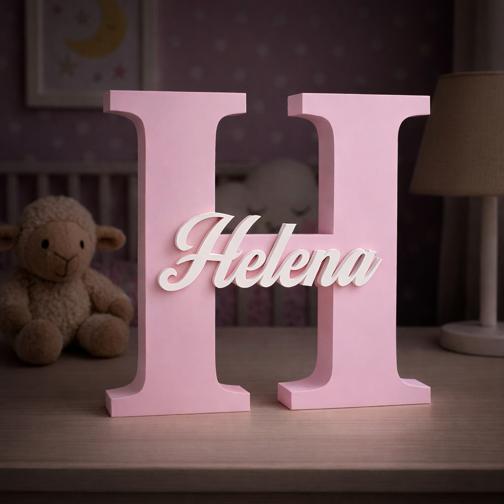 Letreiro Personalizado Infantil para Decoração de Quartos de Bebê Ideal para Presentes e Chá de Bebê em Oferta na Shopee