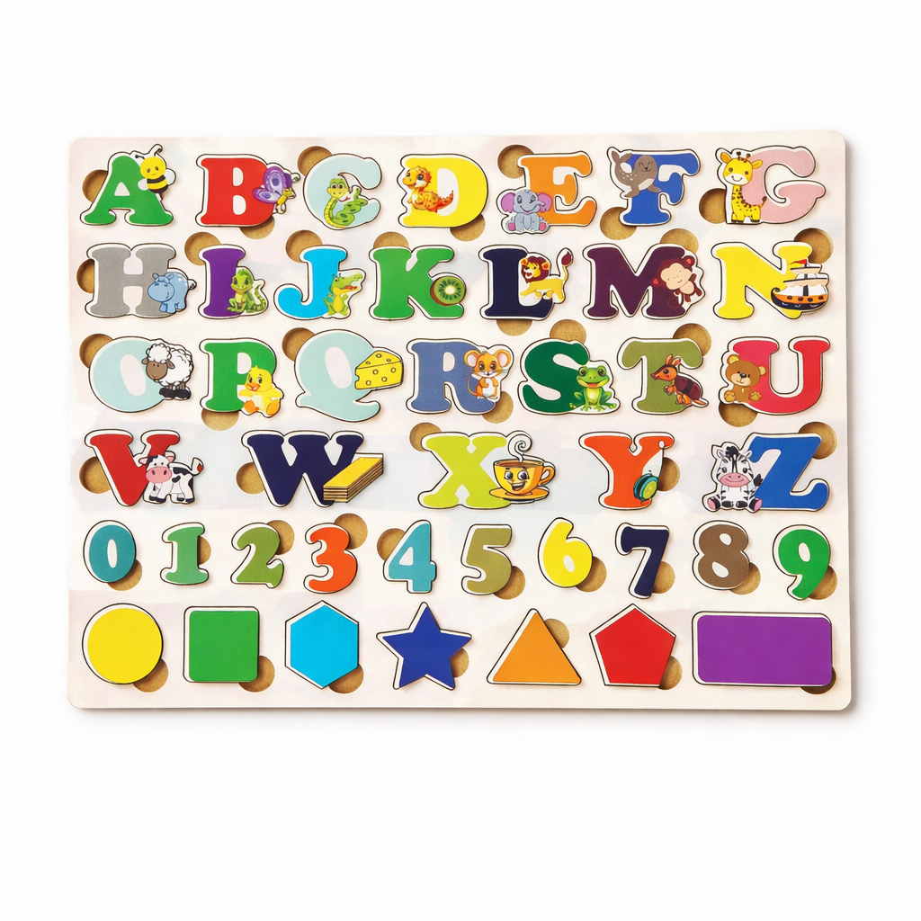 Quebra Cabeça Infantil Brinquedos Pedagogicos Quebra Cabeça MDF Infantil