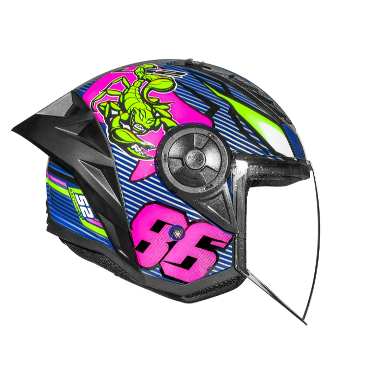 CAPACETE LS2 AIRFLOW II STING AZUL