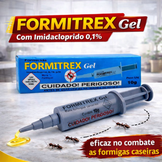 Formitrex Gel Zema 10g – Gel Atrativo para Formigas – Uso Doméstico em Oferta na Shopee