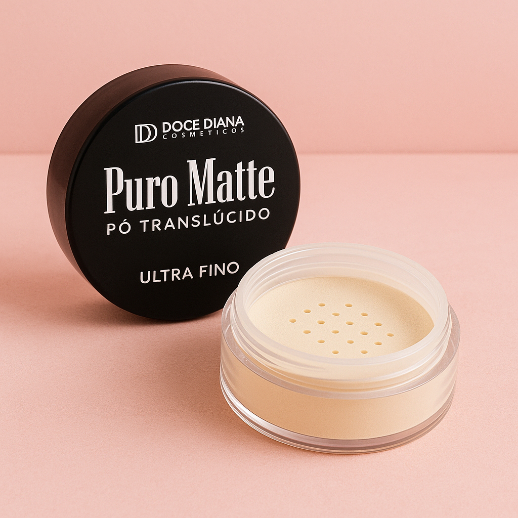 Pó Translúcido Efeito Blur Puro Matte - Doce Diana