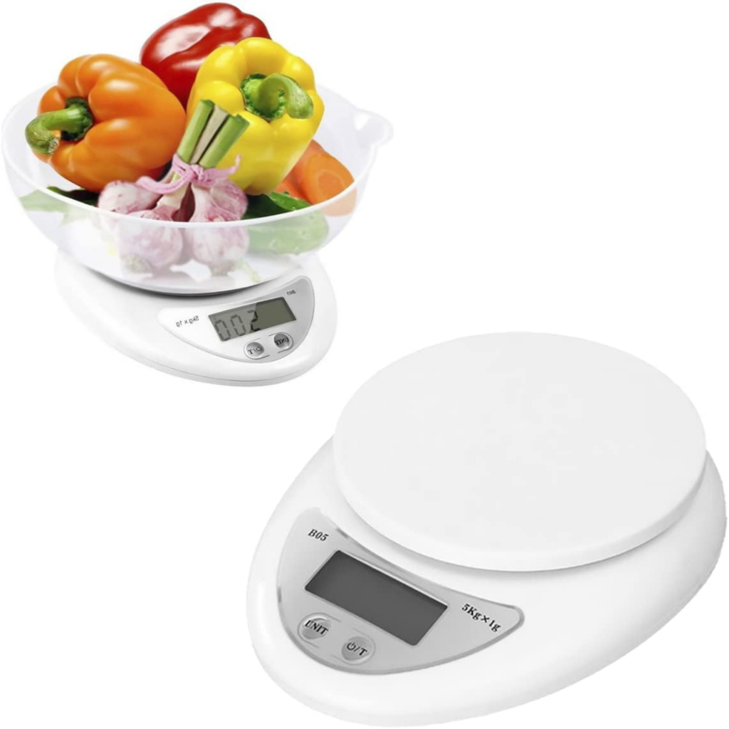 Balança Digital Tomate SF-420 até 5kg com Recipiente Função Tara