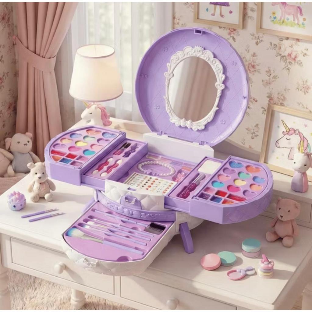 Maleta De Maquiagem Infantil - Kit Maquiagem Infantil Lindo em Oferta na Shopee