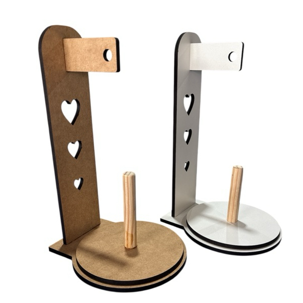 Suporte para Linhas e Barbantes / Porta cones de fios até 1 kg / Artesanato Crochê Tricô em Oferta na Shopee