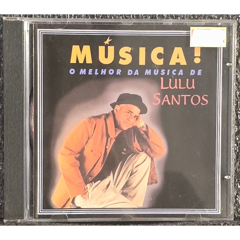 CD Lulu Santos – Música! O Melhor Da Música De Lulu Santos (ORIGINAL - NACIONAL - USADO - PEQUENAS MARCAS)