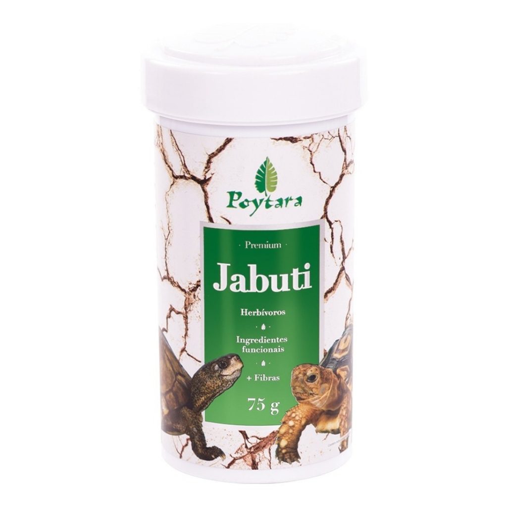Ração Poytara Jabuti 75g