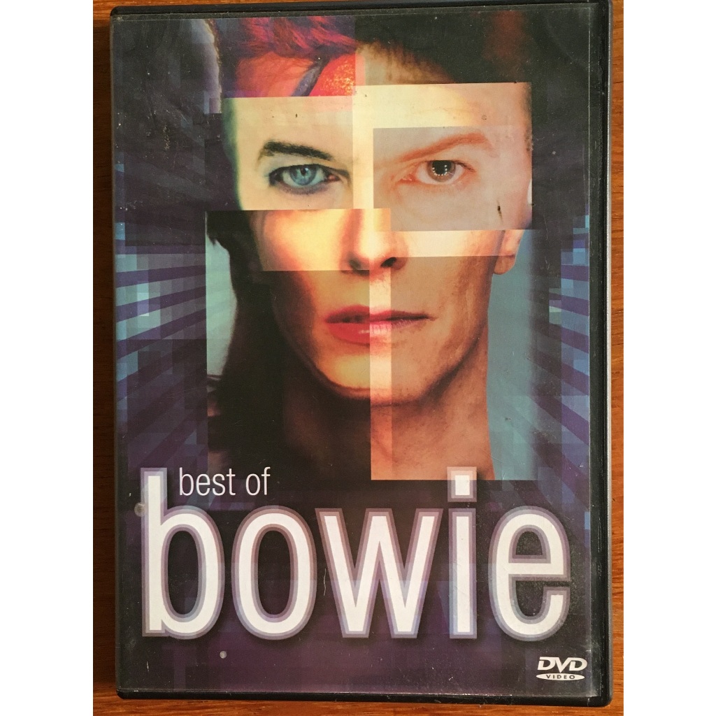 DVD Best of Bowie; Compilação de músicas David Bowie; Importado.