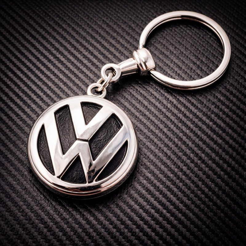 Chaveiro Volkswagen VW Metal Acessório Automotivo Resistente Elegante para Carro, Presente