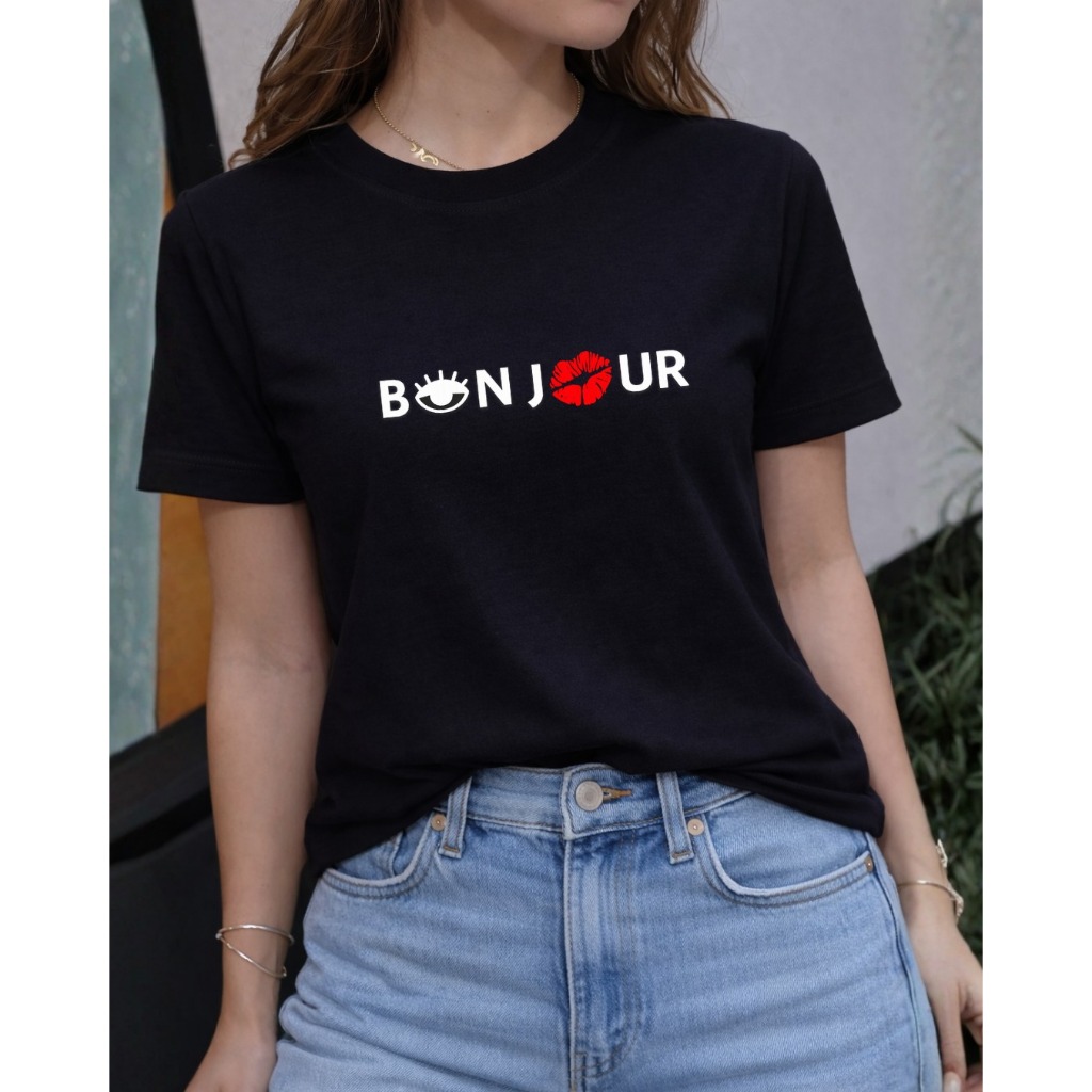Camiseta Feminina Algodão 100% Estampada Gola Redonda Look Casual Confortável Diversas Cores e Ocasiões do P ao GG