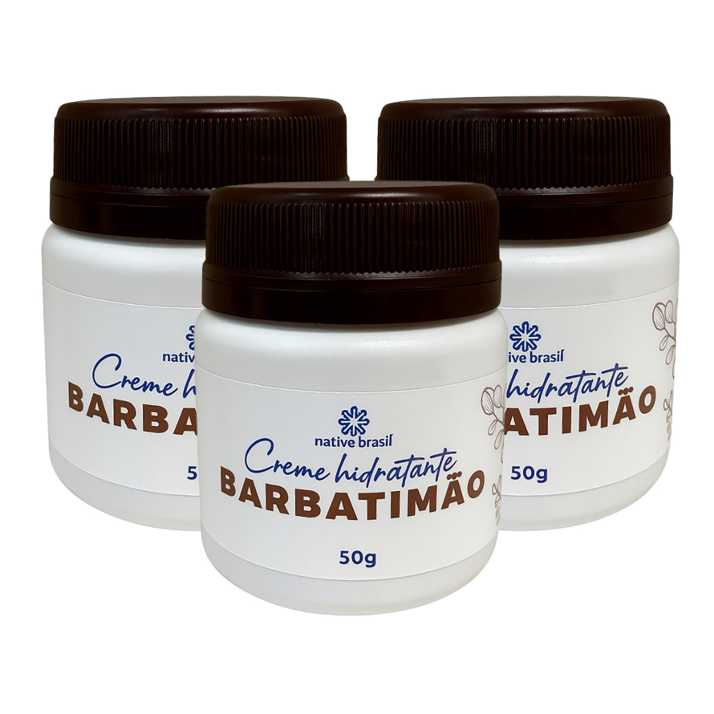 Creme Hidratante Barbatimão Original Nativa Brasil 50g / 150 g