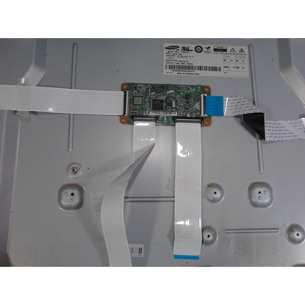 placa t-con tv plasma samsung pl51e490b1g COM CABOS FLAT