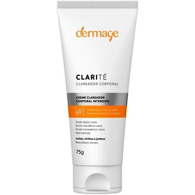 Dermage Clarité Corporal Intensivo 75g Axilas Virilha e joelhos