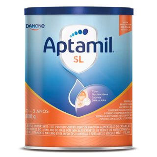 Aptamil SL Sem Lactose lata 800g Danone em Oferta na Shopee
