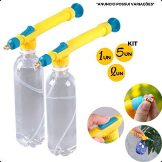 Pulverizador Manual Alta Pressao de Agua Borrifador Garrafa Pet Bico Jato Ajustavel Jardim Plantas em Oferta na Shopee