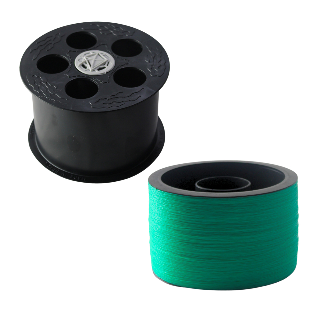 Carretilha para linha de pipa 15cm + 3000 jardas de linha de nylon