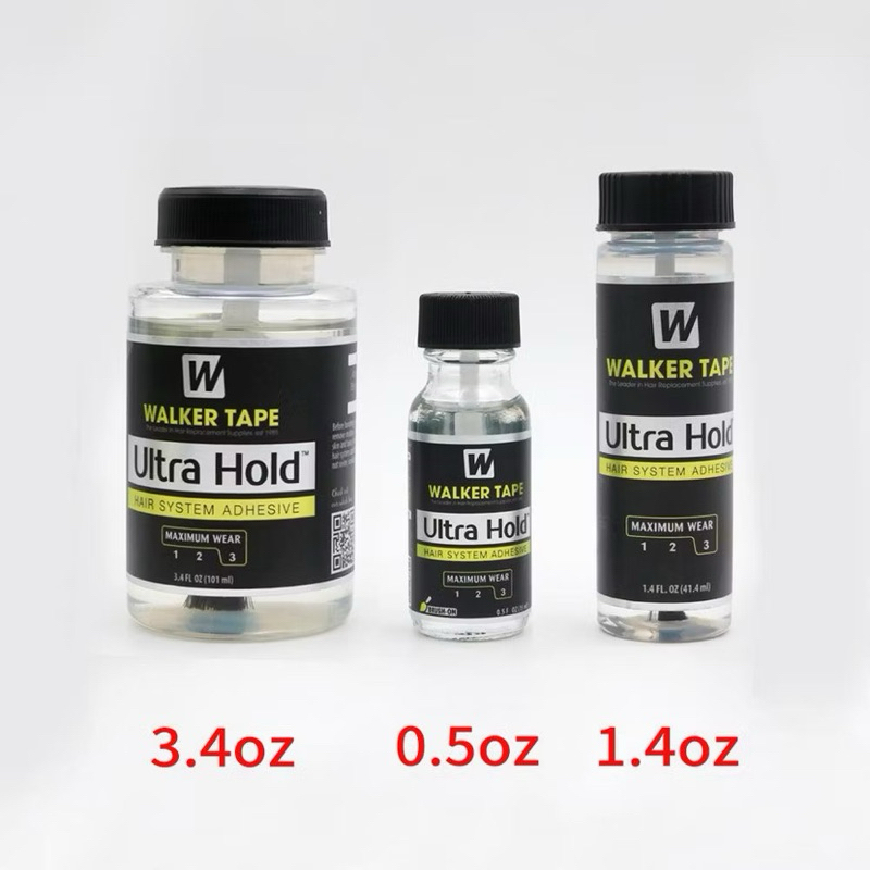 Cola Ultra Hold 15ml/41.4ml/101ml C/pincel Capilar Wig Prótese Fulllace Walker Tape