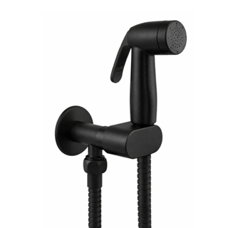 Ducha Higiênica Banheiro Completa com Suporte Alta Qualidade Magueira 1,2 M Preto Fosco em Oferta na Shopee