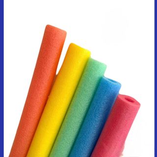 Kit 3 / 6 / 10 / 12 Boia Espaguete Flutuador Macarrão Para Piscina Água Cores Sortidas Com Furo em Oferta na Shopee