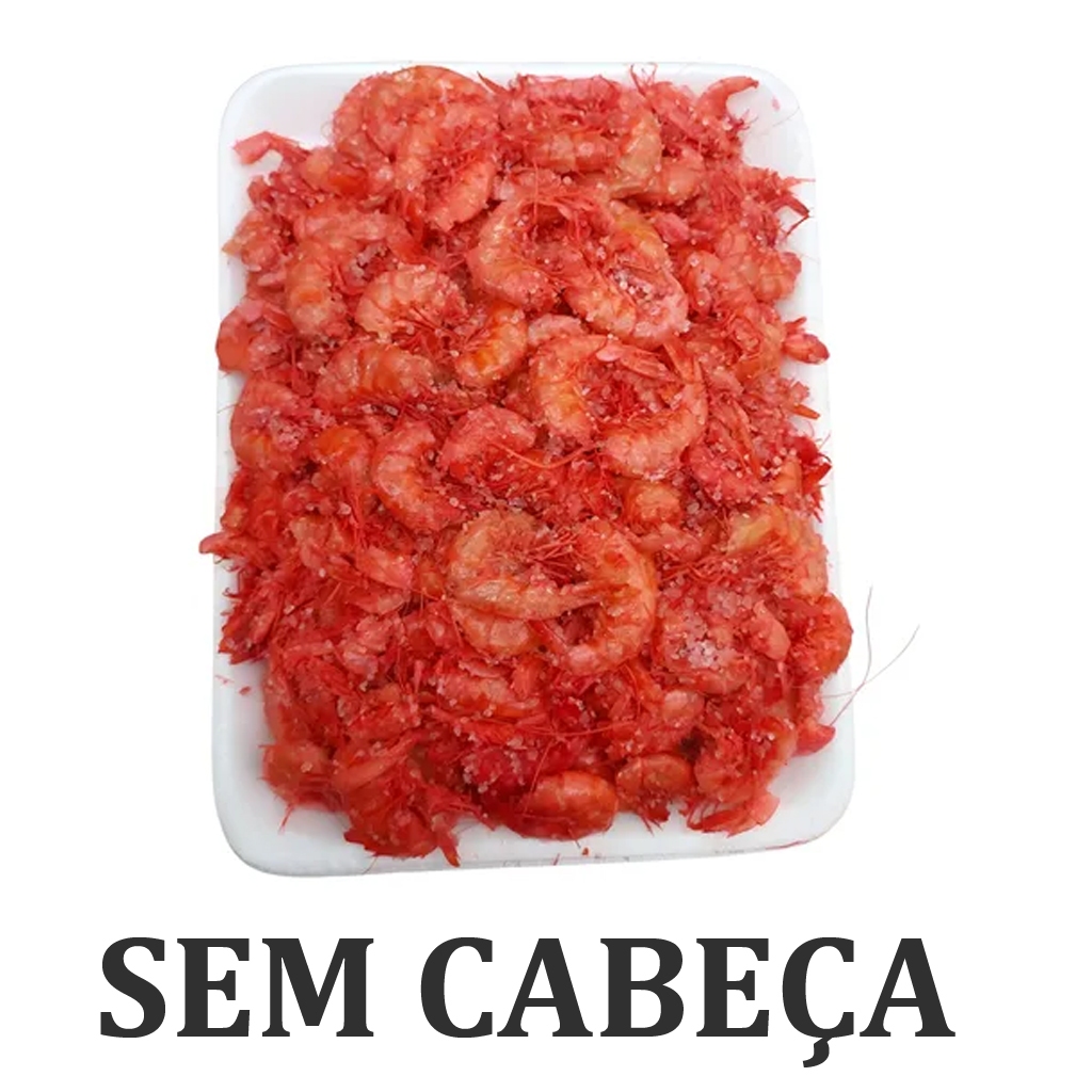 Camarão Seco Salgado da Bahia - Sem Cabeça PEQUENO - Bom para Acarajé Camarão Seco Salgado da Bahia - Sem Cabeça PEQUENO - Bom para Acarajé