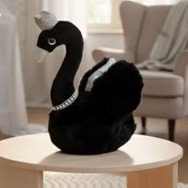 Pelúcia cisne negro br machine