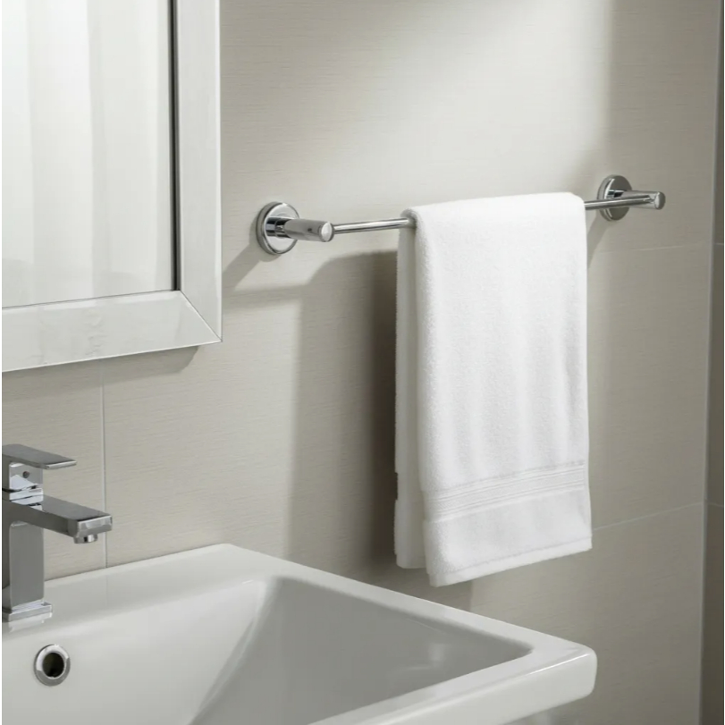 Porta Toalha De Banho Toalheiro Reto De 70cm em Oferta na Shopee