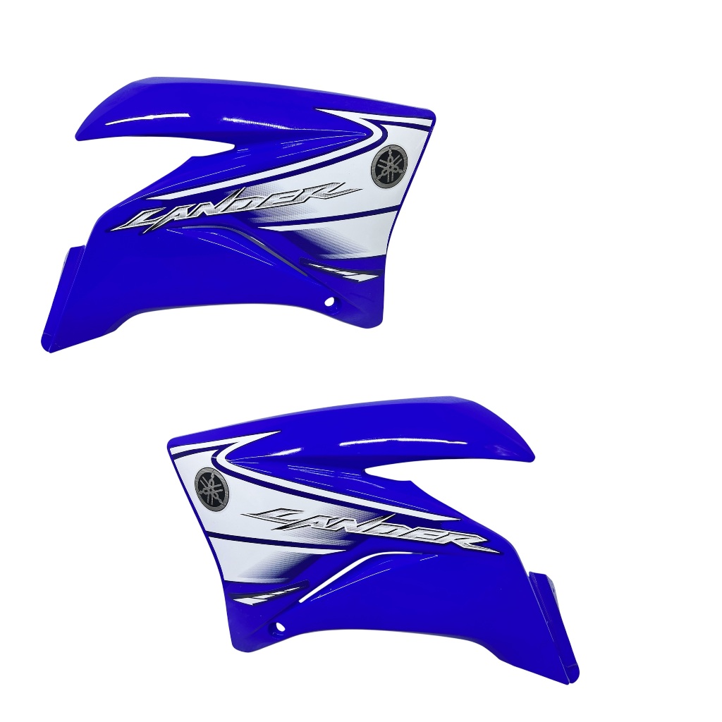 ABA DO TANQUE XTZ 250 LANDER 2007 - 2008 AZUL ADESIVADA