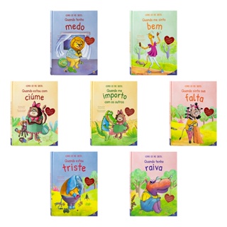 Coleção Inteligência Emocional Como Me Sinto ll Com Até 7 Livros em Oferta na Shopee