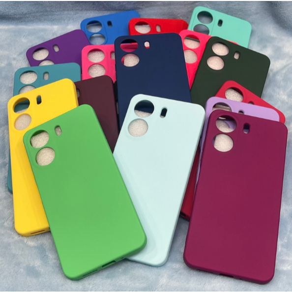 Kit capa + Película de vidro 3D Xiaomi Redmi 13C / Poco C65 Ou apenas capinha silicone Aveludado