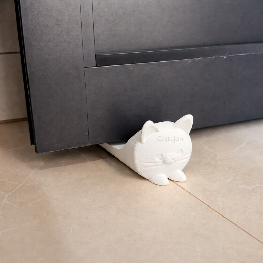 Trava Porta Gatinho Batente de Porta Cunha Aparador Peso