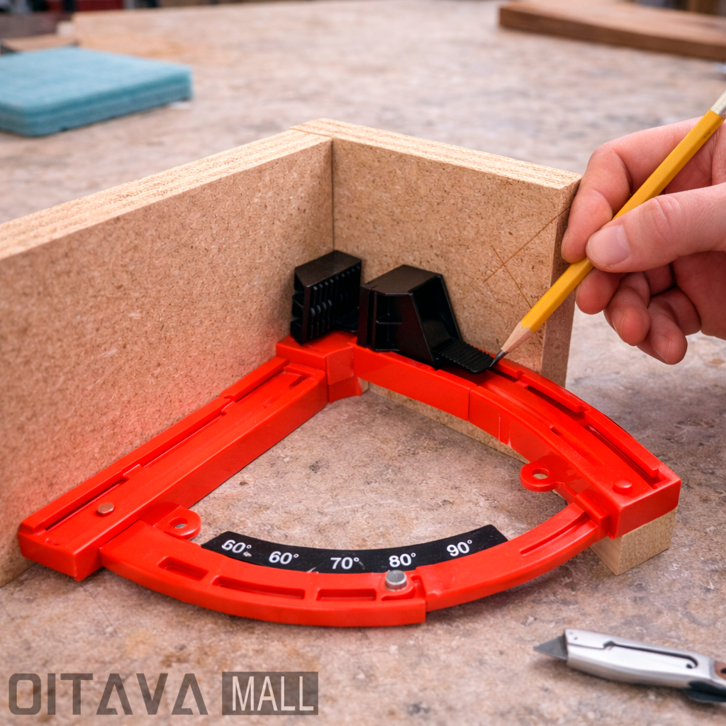 Braçadeira de Canto Ajustável 30° a 90° Fixação Estável Ideal para Carpintaria Reformas Ferramentas em Oferta na Shopee