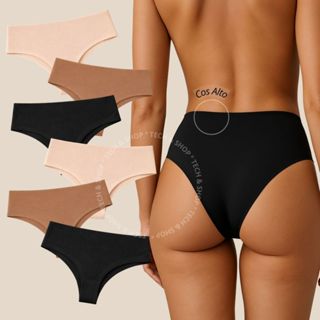 Kit 10,8,5 ou 3 Modeladora Cós Alto Tanga Não Marca Sem Costura Alta Qualidade em Oferta na Shopee