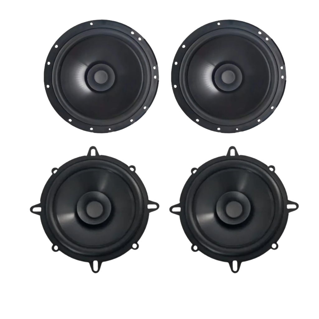 Kit 4 Alto Falantes Bomber Bbr 5 + 6 Pol 210w Rms 4 Ohms