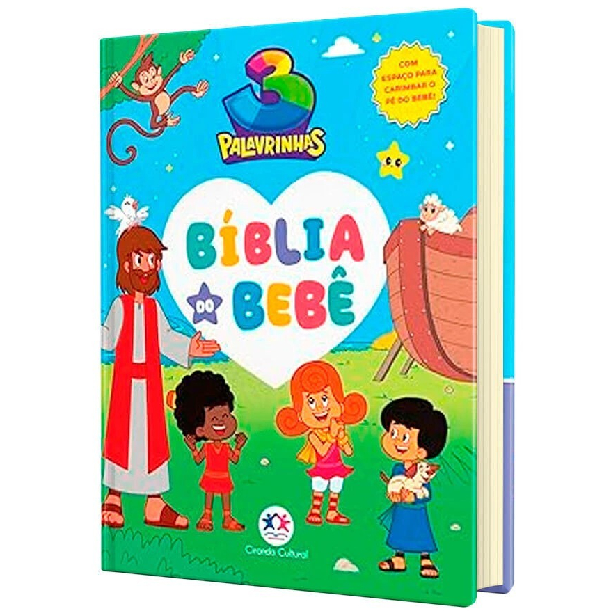 3 Palavrinhas - Biblia do Bebê em Oferta na Shopee