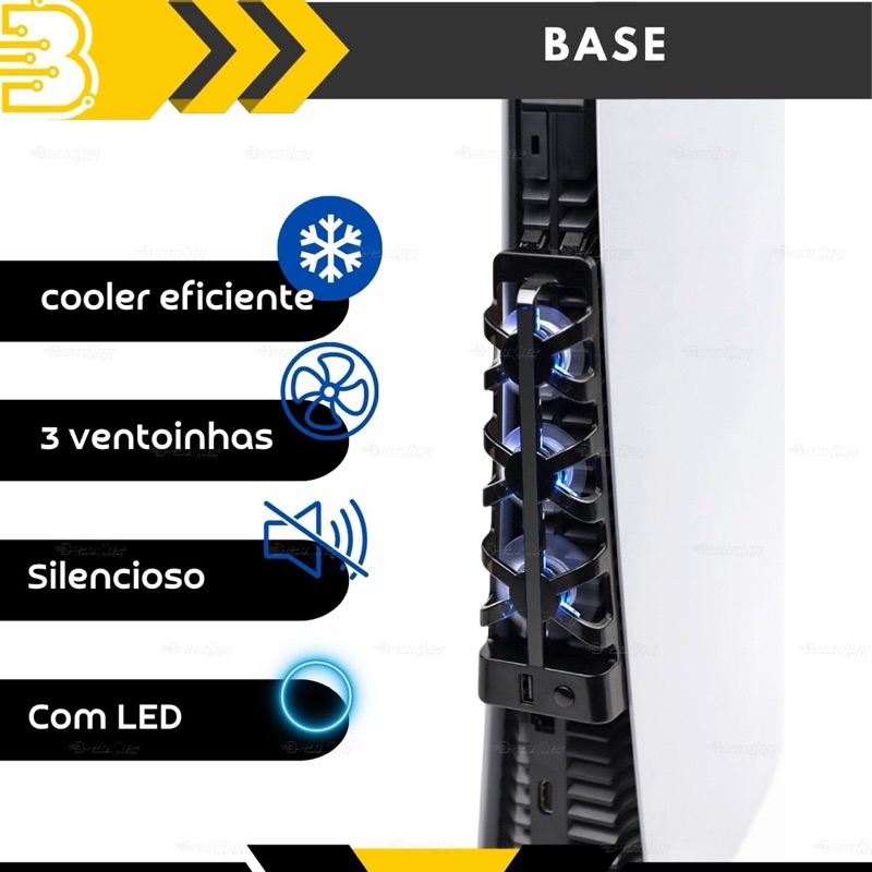 Sistema de Refrigeração PS5 Dobe TP5-1523E