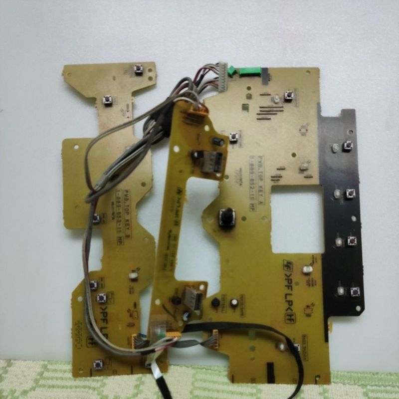placa do painel frontal som Sony MHC-V5