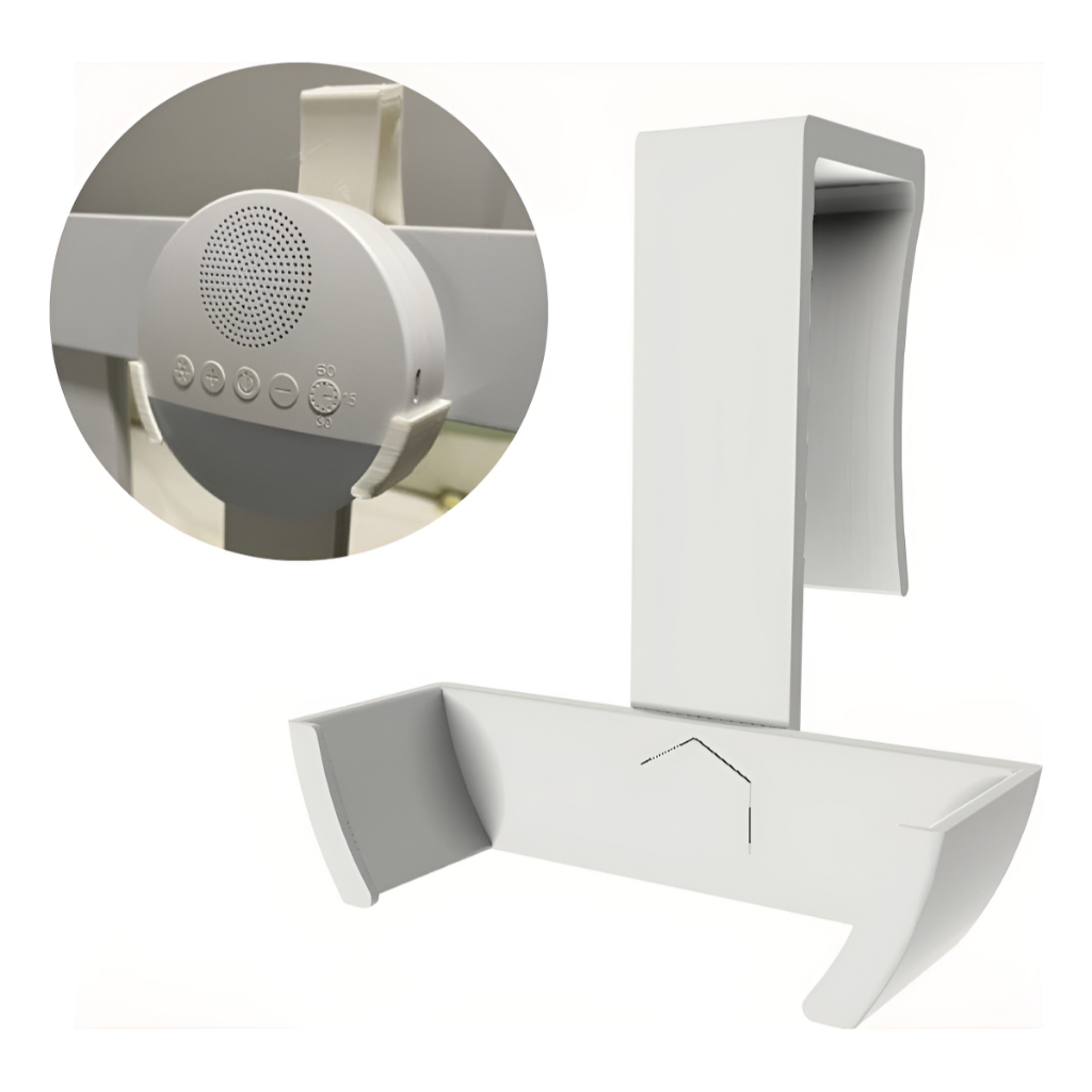 Suporte Ruído Branco Para Berço Pratico Seguro Moises Bebe Universal