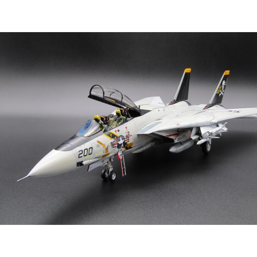 Diretamento do Japão Kit de modelo de plástico Tamiya 1/48 Obra-Prima Série de Aeronaves No . 114 Grumman F-14A Tomcat 61114 Novo