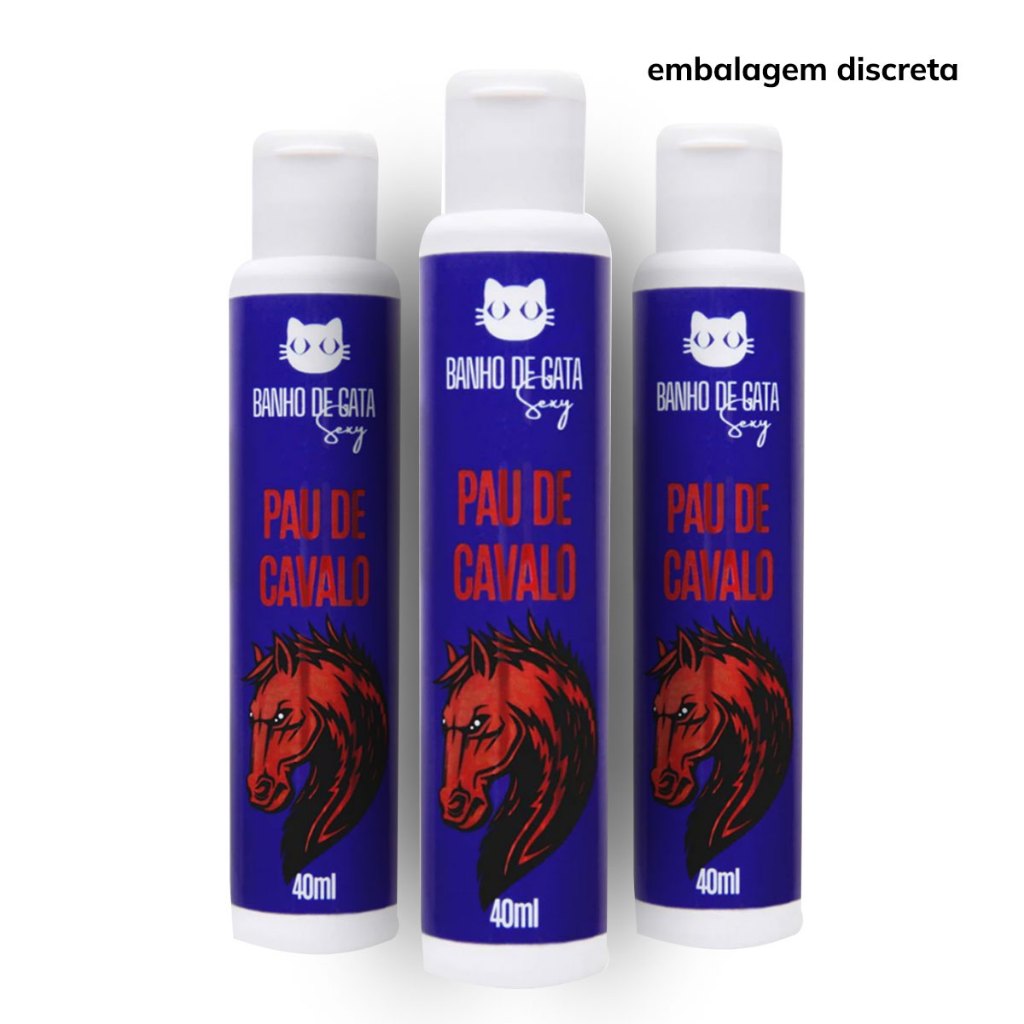 Gel Retardante Pau de Cavalo Lubrifica e Refresca da Volume