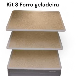Toalhas de  Geladeira Kit 3 toalha impermeável 53X37 CM Tamanho em Oferta na Shopee