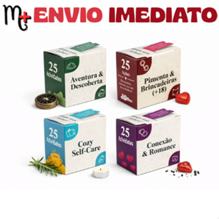 100 Experiências criativas para seu relacionamento - Casal - Brincadeiras Pra Casais em Oferta na Shopee