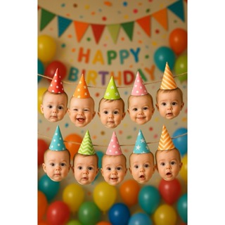 Varal de fotos   - Varal de Rostinho - Personalizados em Oferta na Shopee