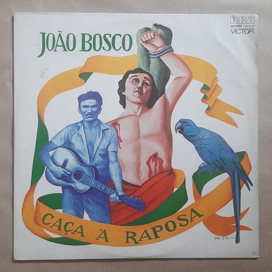 Lp João Bosco - Caça A Raposa - 1975 - Rca Victor - Encarte - Disco de Vinil