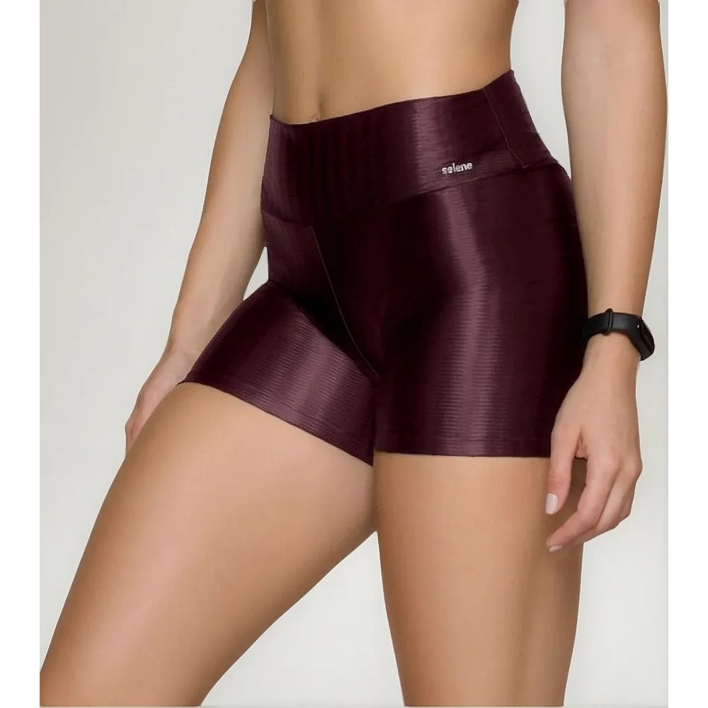 Short Academia 3D Feminino Selene Treino Lançamento Original em Oferta na Shopee