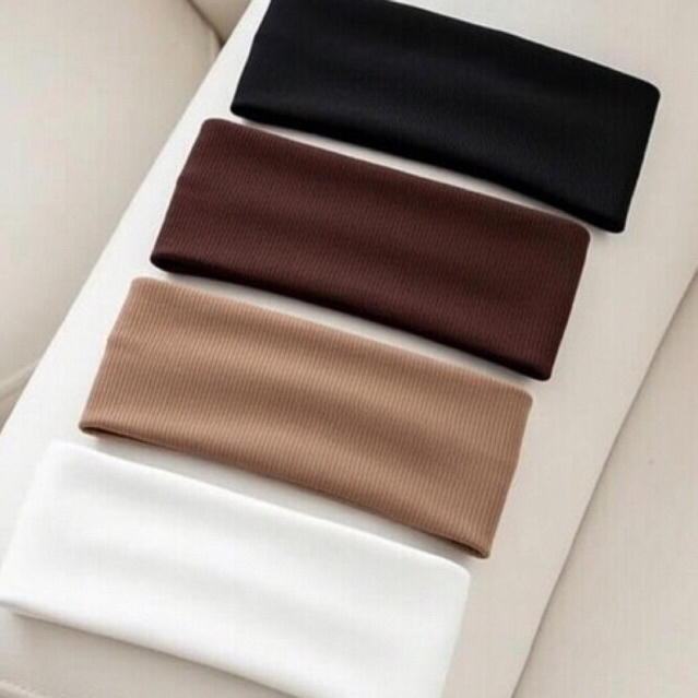 Kit Faixa De Cabelo Confortável Elástica penteados Esporte Tiara Academia Lazer Passeio Yoga Headband