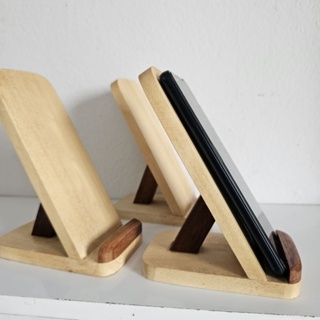 Suporte Para Celular Tradicional Em Madeira Maciça - Acabamento Premium em Oferta na Shopee
