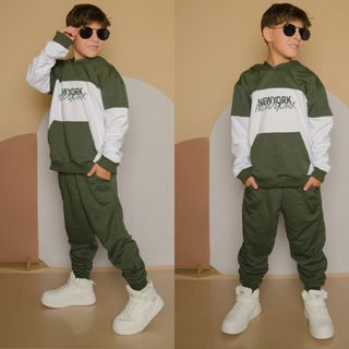 Conjunto De Menino Juvenil INverno Lançamento MOLETINHO Meia Estação Abrigo e Calça Veste Do 2 Ao 12 Anos em Oferta na Shopee